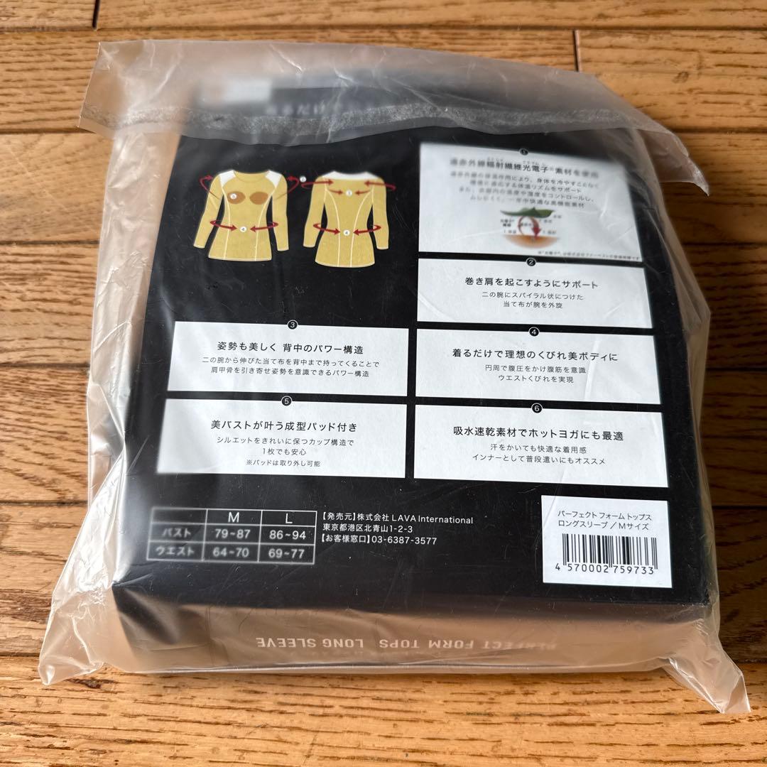 未使用品LAVA Rintosull パーフェクトフォームトップスロングスリーブ