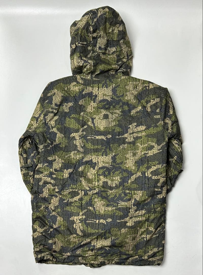 BURTON カモフラージュ　迷彩　フード付き　ウィンタージャケット スノボ　M