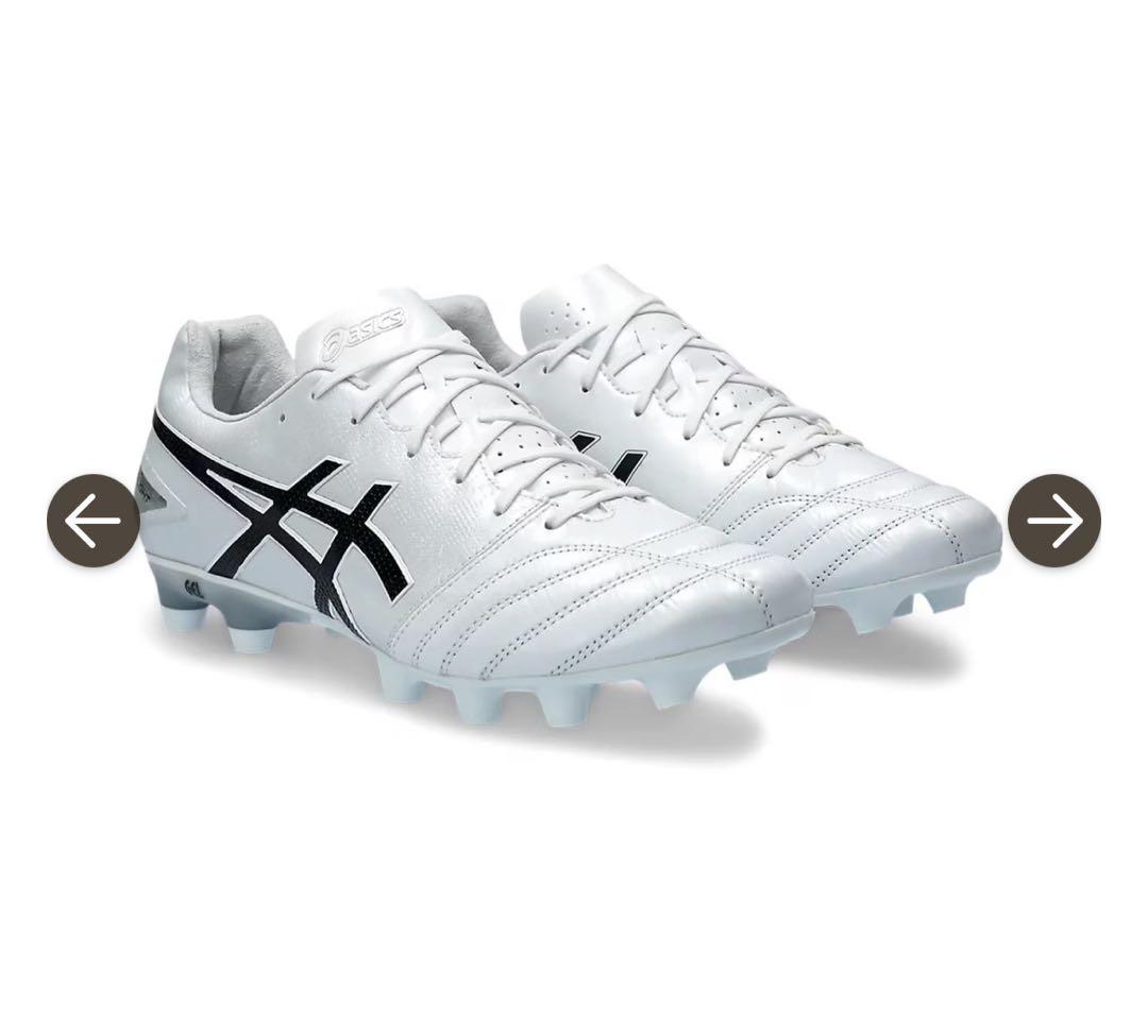 ASICS サッカーシューズ ホワイト/ブラック
