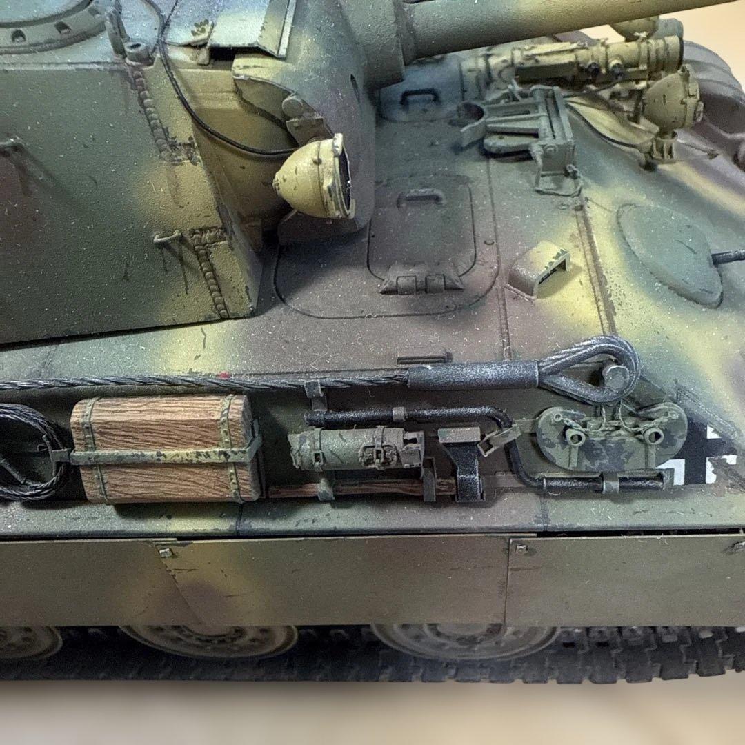 ドイツ戦車 パンサーG 初期型　プラモデル 完成品?