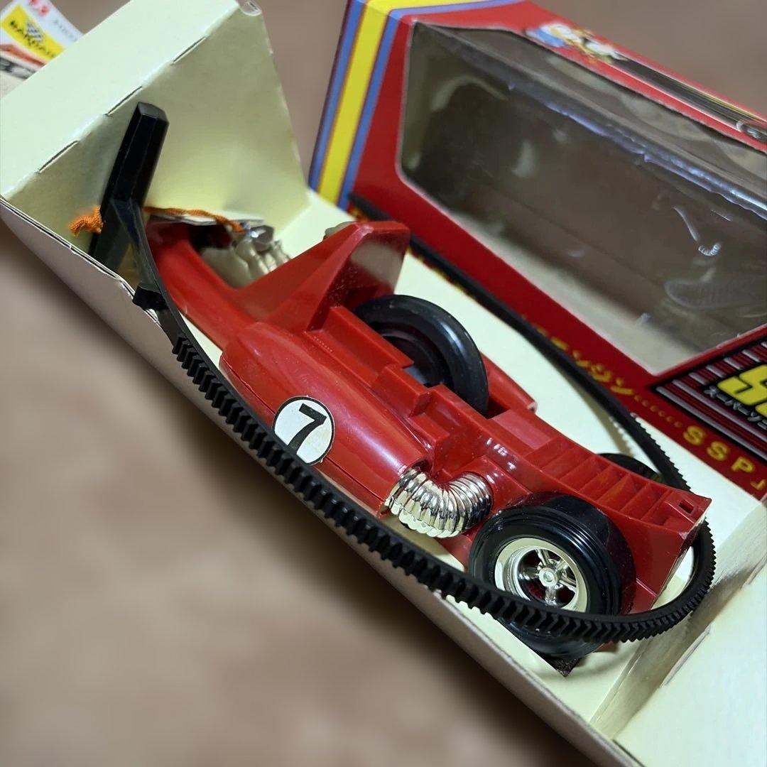 昭和　旧バンダイにっこり顔バンザイマーク　BANDAI スーパーソニックパワー
