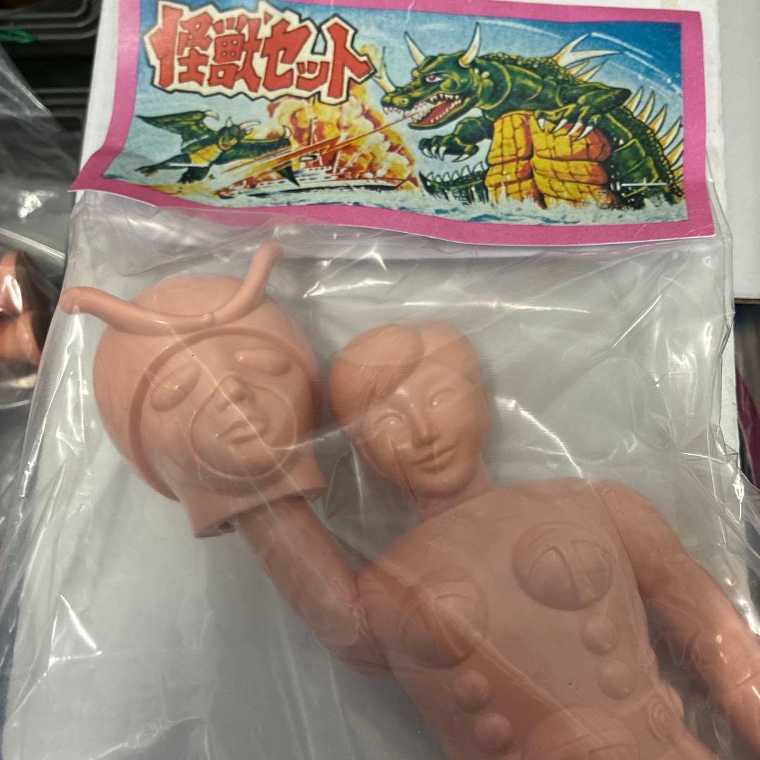 電波人間タックル　ソフビ人形 26cm 通常未塗装版