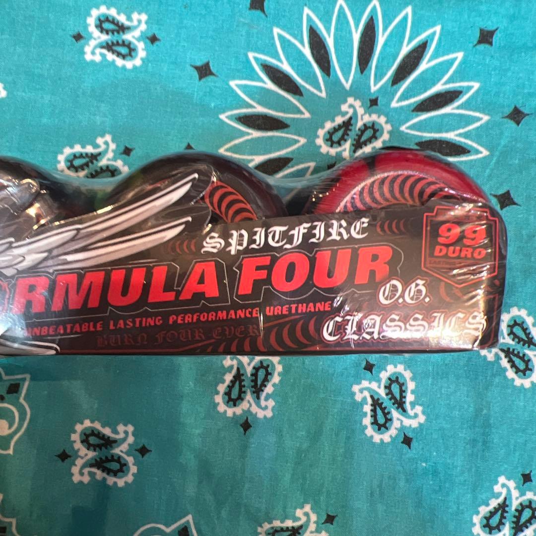 スケートボード SPITFIRE FORMULA FOUR 99 DURO 54mm