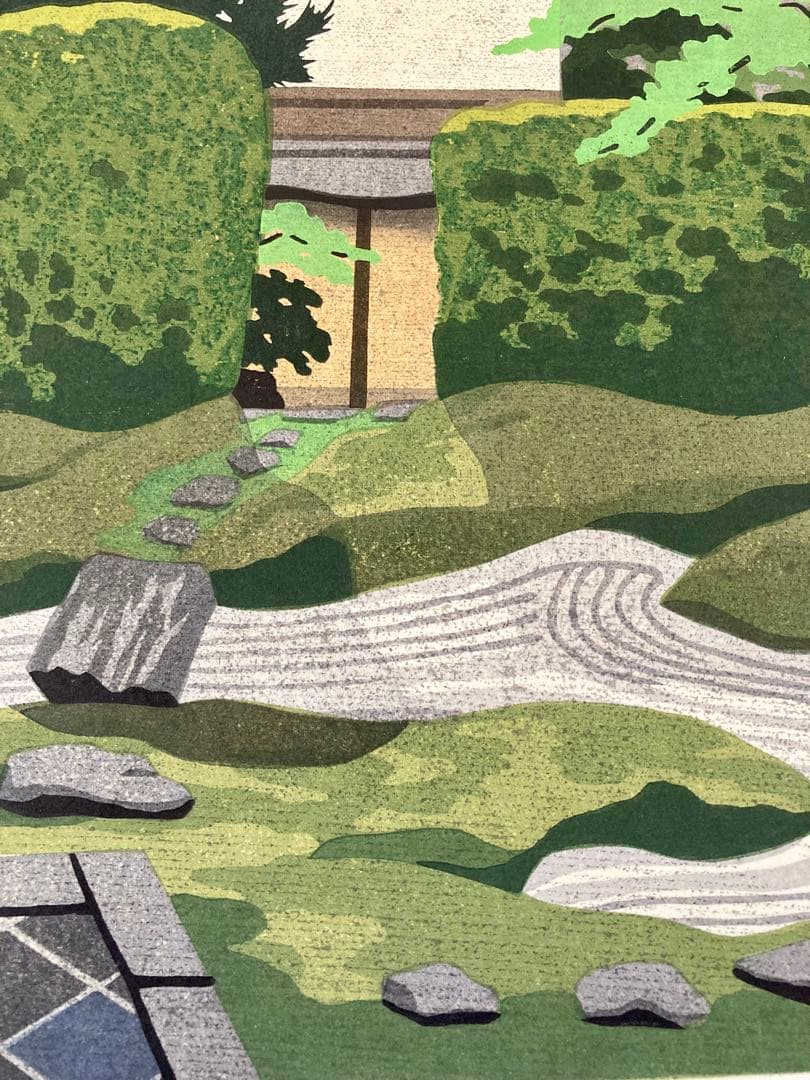 ✨井堂雅夫　『瑞峰院II』　木版画　IDOGREEN✨