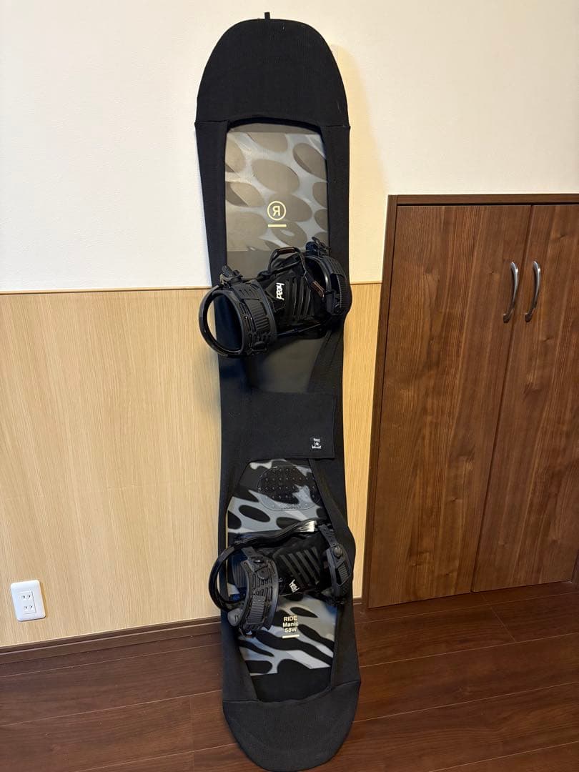 ride スノーボード ビンディング付き　 (カバー付き) スノーボードセット