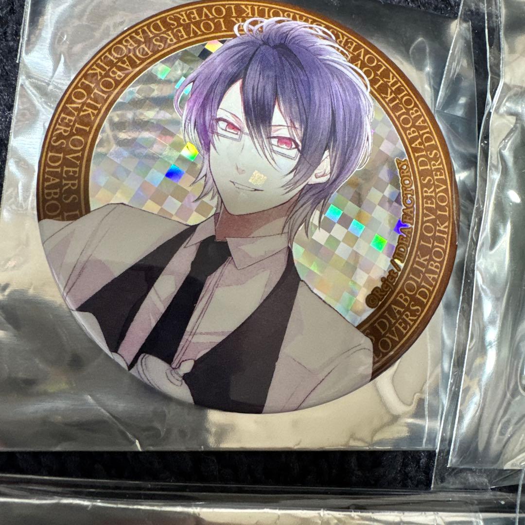 DIABOLIK LOVERS ディアラバ 缶バッジ ギャルソン　逆巻 レイジ