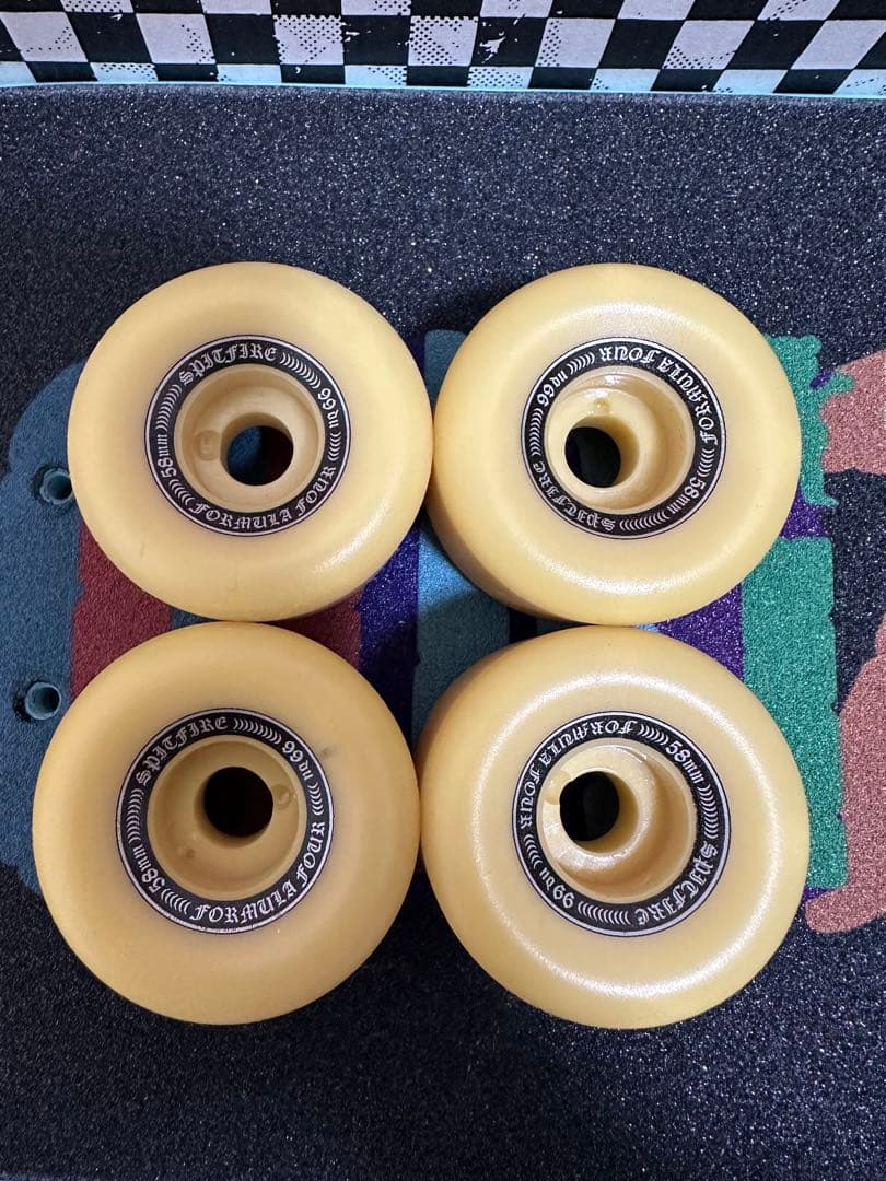 spitfire ウィール Formula four 58mm