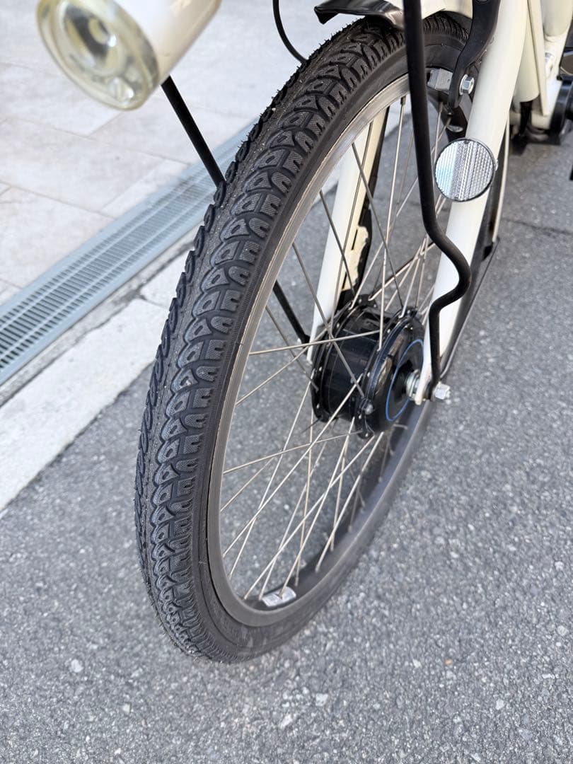 子供乗せ　ブリヂストン　BIKKE 電動アシスト自転車 チャイルドシート付き