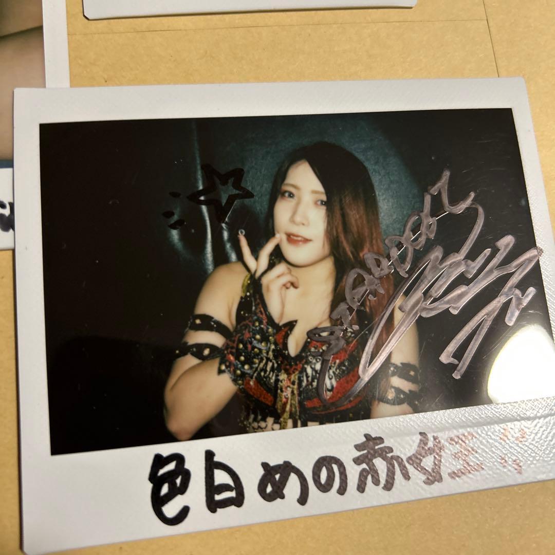 林下詩美　上谷沙弥　STARDOM チェキ　5枚セット