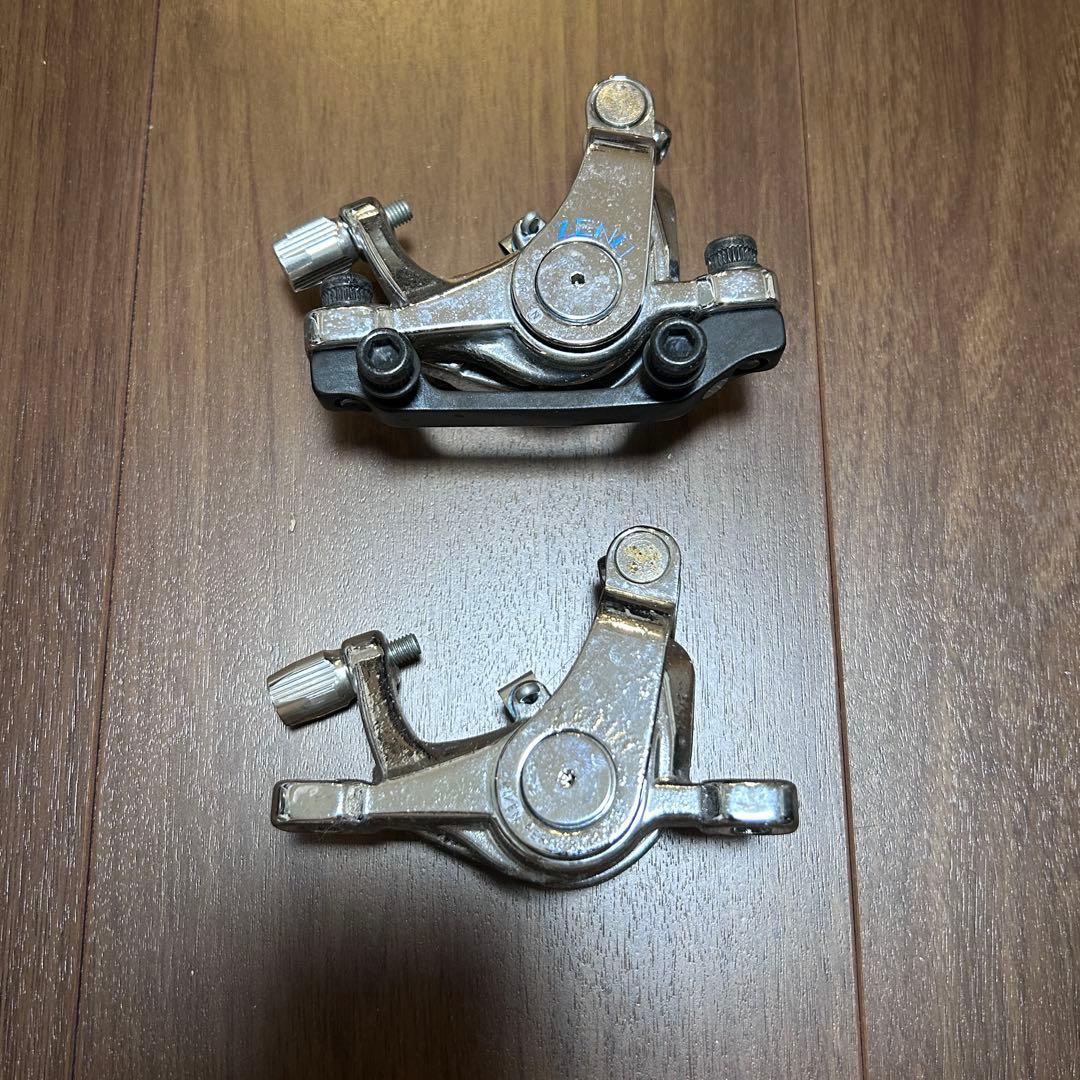 ZENO DISCキャリパーブレーキ 2個セット シルバー