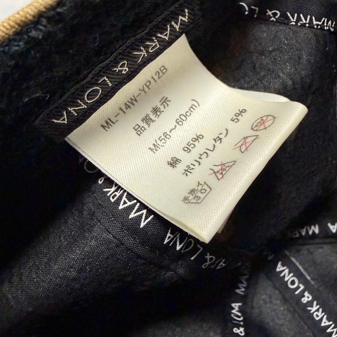 美品 MARK&LONA レオパード ゴルフ キャップ ユニセックス