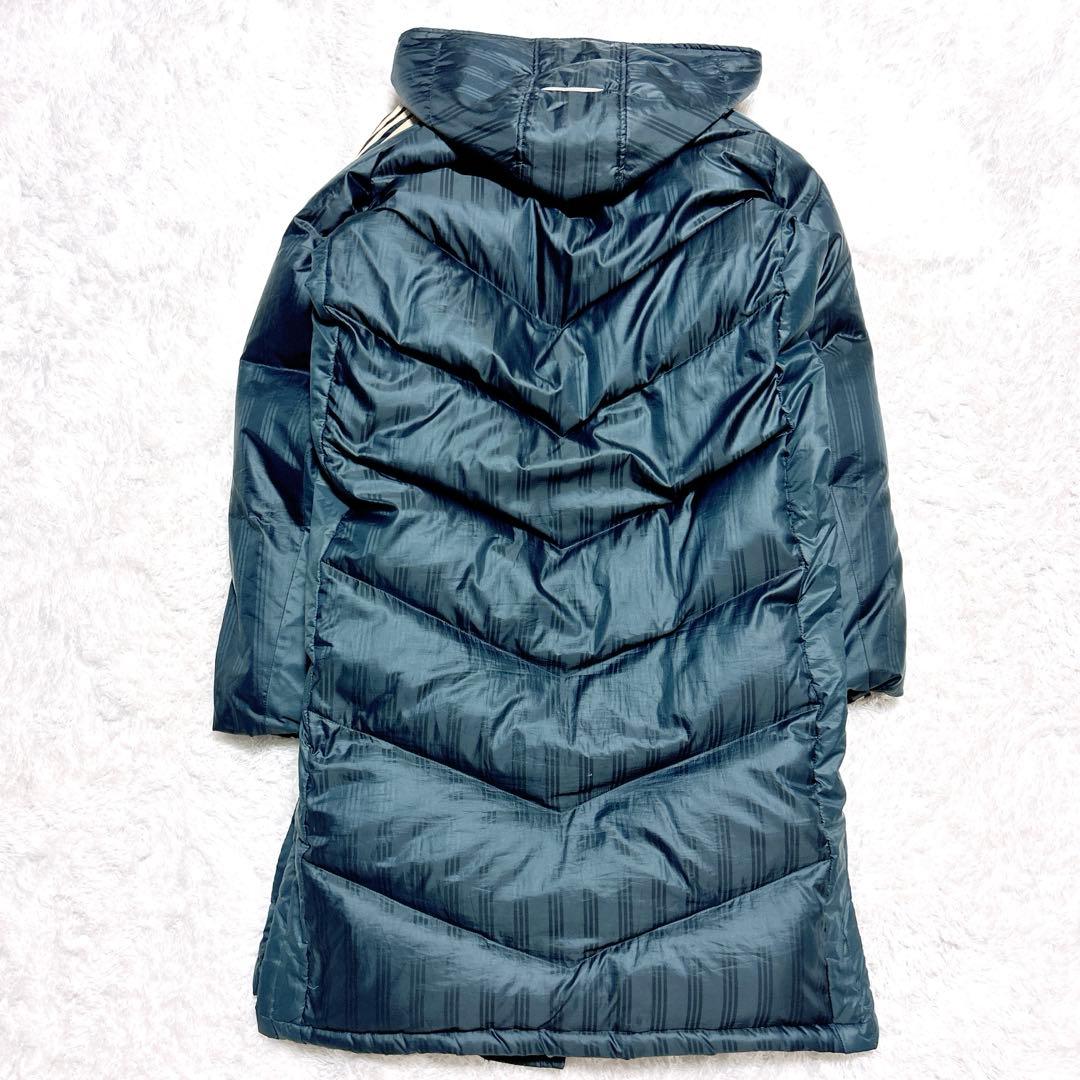 美品✨adidas ベンチコート ダウン80% Oサイズ 大きい