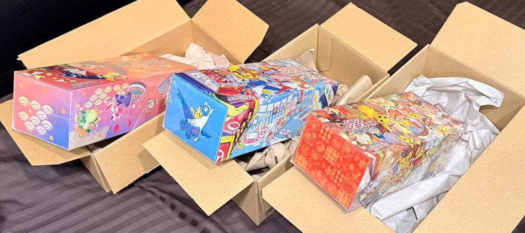 【新品未開封シュリンク有】ポケモンセンター スペシャルBOX 3点セット③