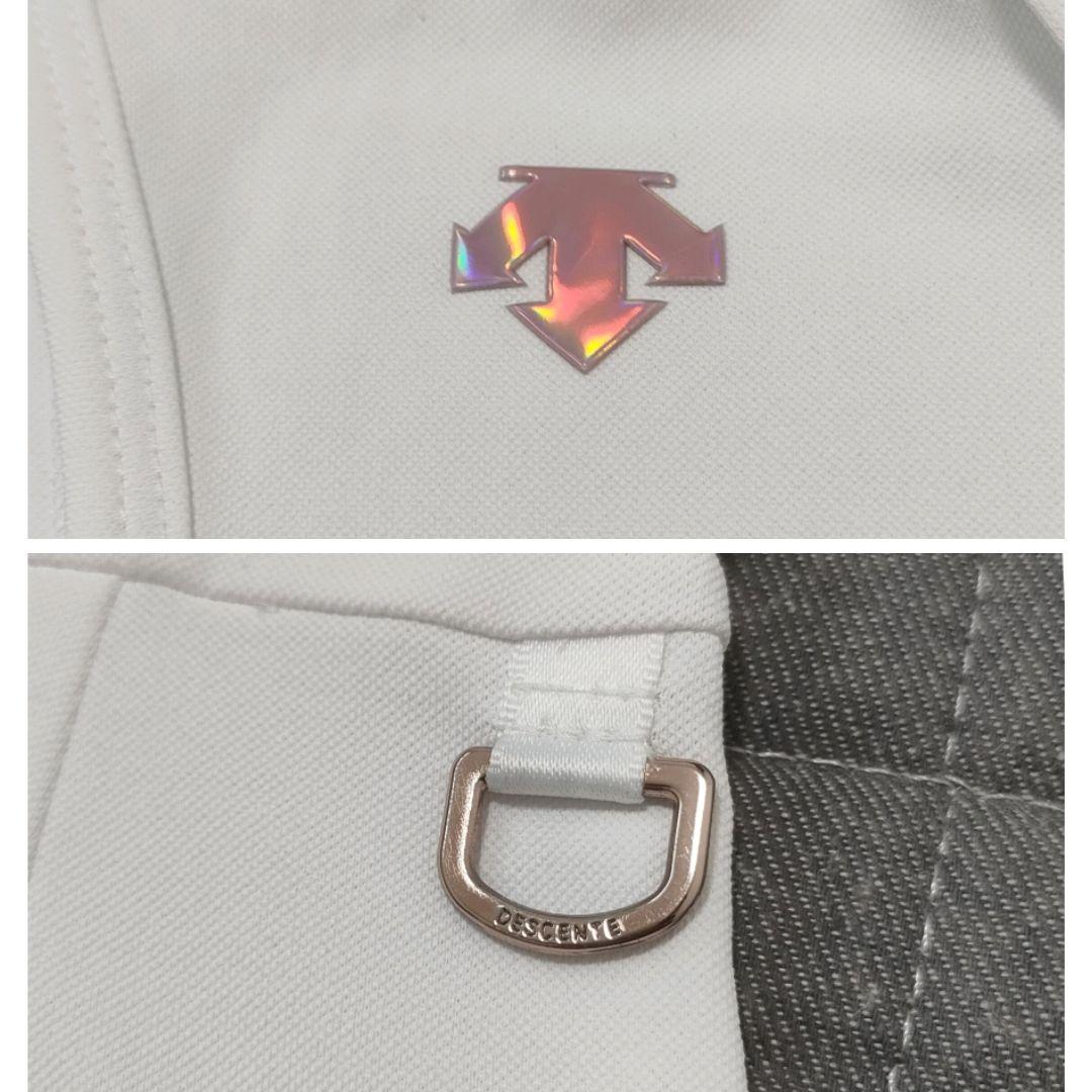 【美品】デサントゴルフ　ボディシェルEXスリーブレス　ワンピース　プリーツ　S