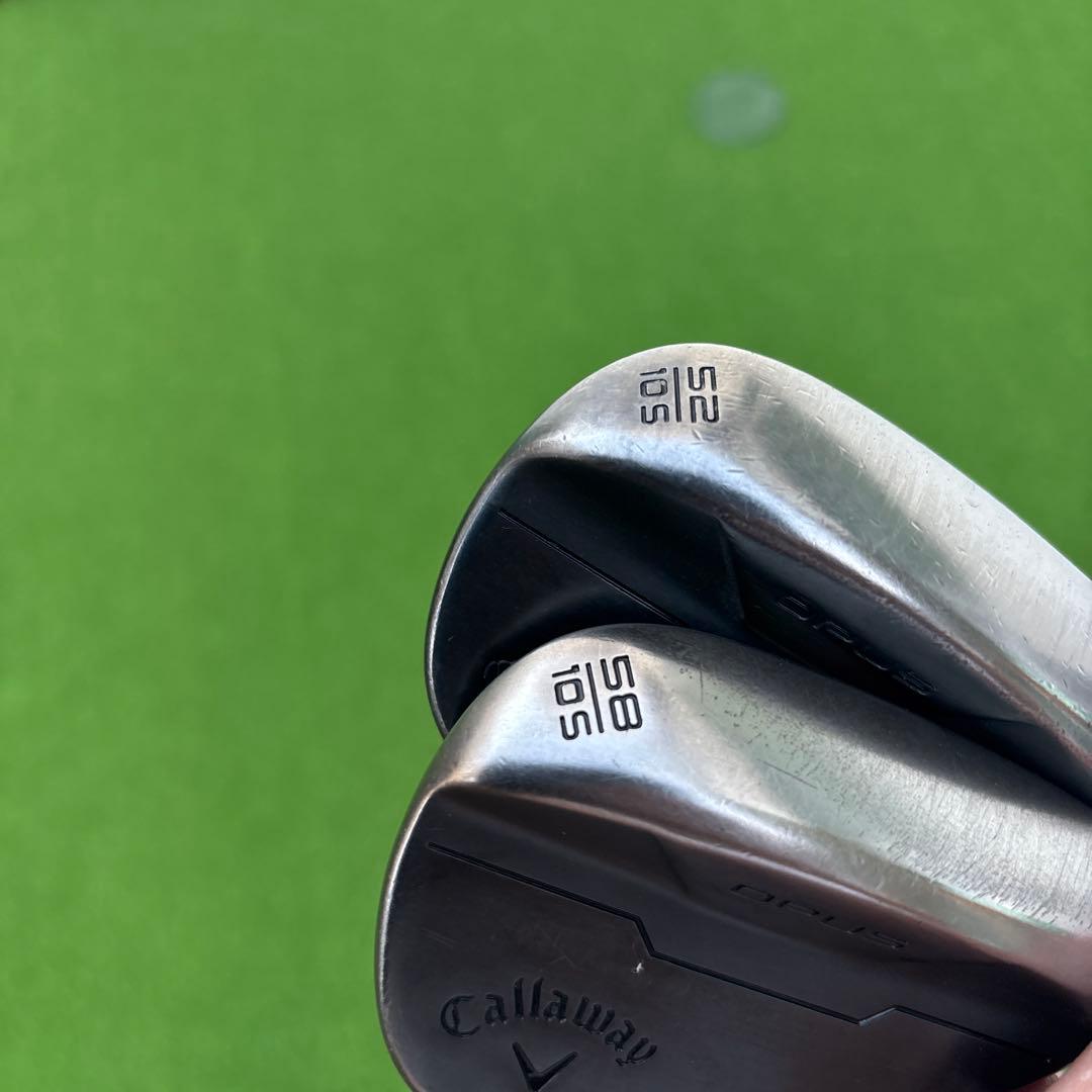 キャロウェイ X FORGED 2024 アイアンセット　ウェッジ　2本