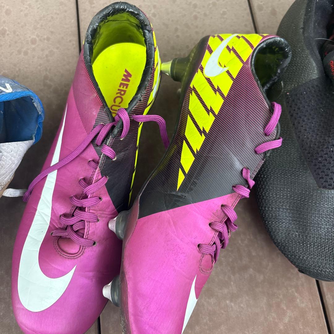 Nike Mercurial サッカースパイク 青/黄