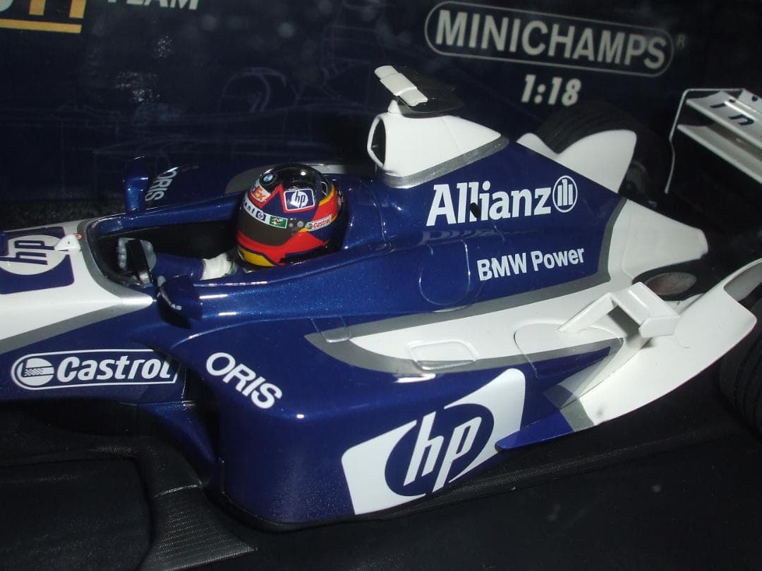 ウィリアムズ　SHOWCAR　２００３　モントーヤ　ミニチャンプス　１／１８