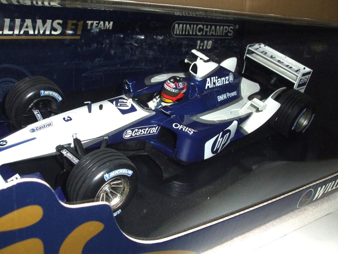 ウィリアムズ　SHOWCAR　２００３　モントーヤ　ミニチャンプス　１／１８