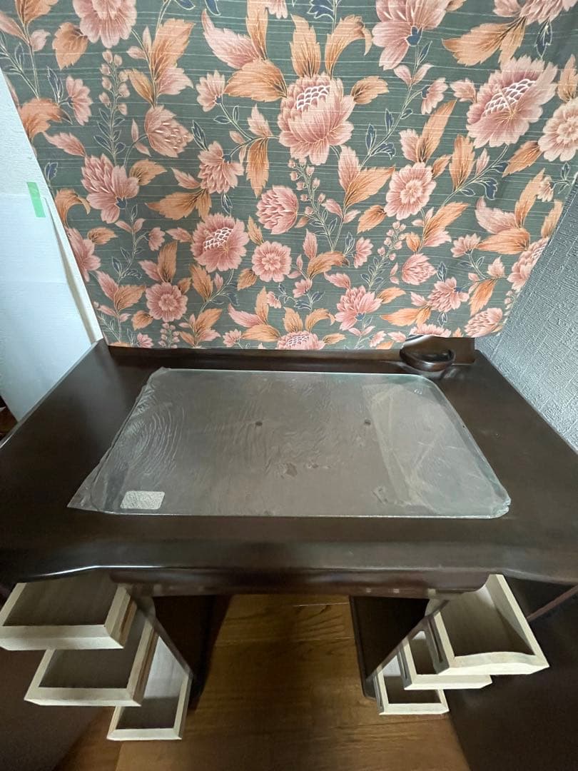 値下げ美品　レトロ【大塚家具】木製ドレッサー