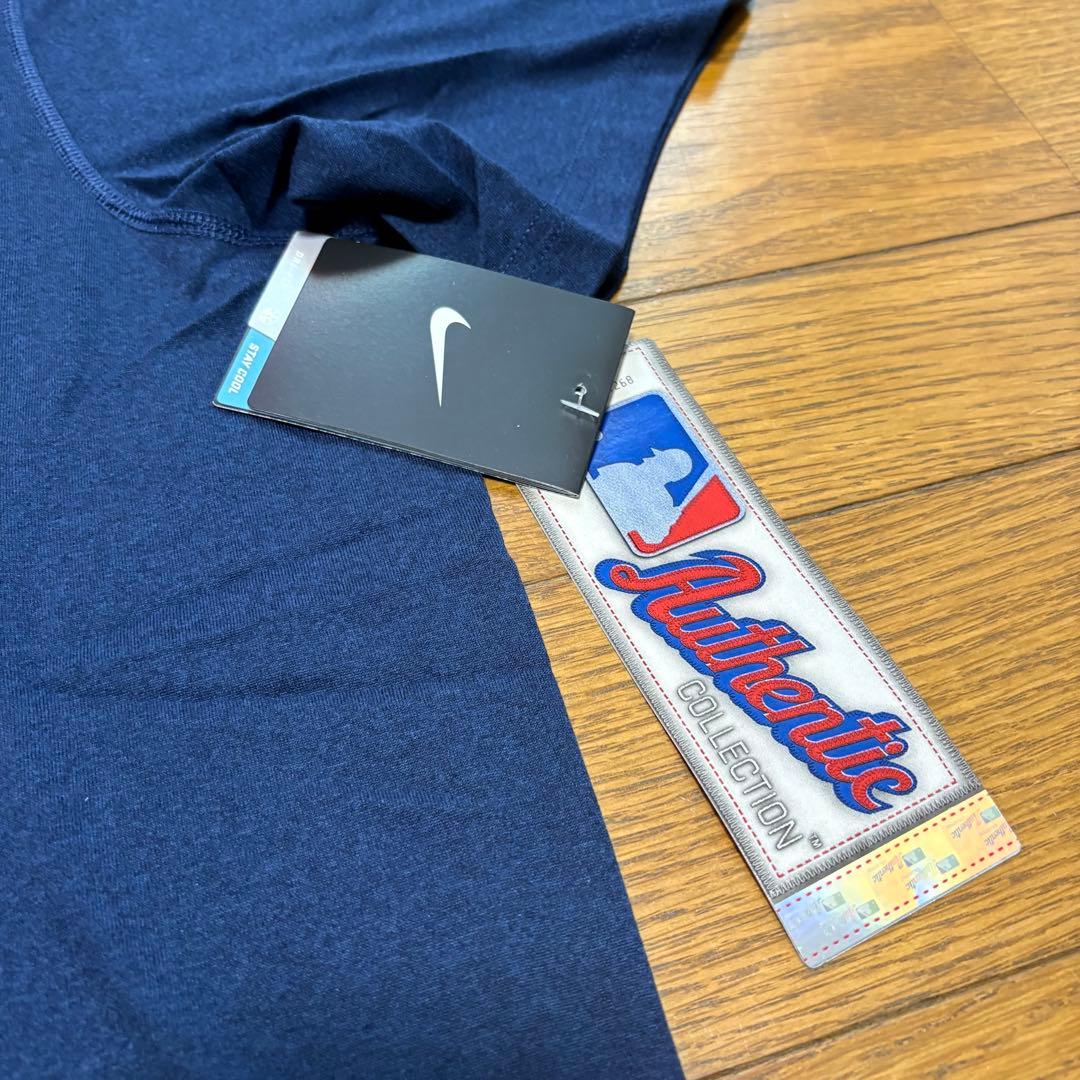 2010年 MLB RAYS Tシャツ タンパベイ・レイズ ネイビー L