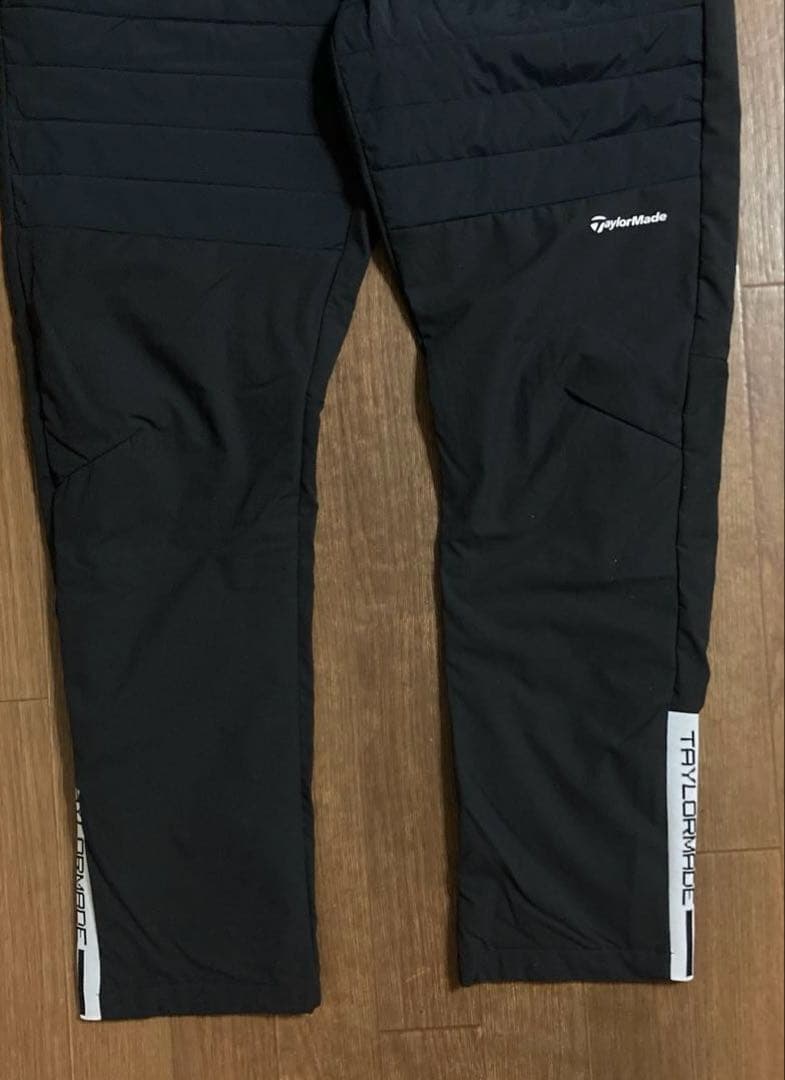 TaylorMade メンズ ゴルフパンツ 黒　サイズＯ