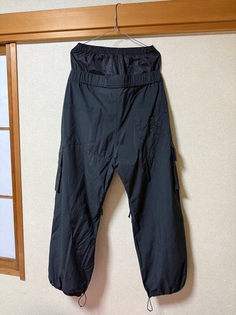 MAHF SUPPLY ウィンタースポーツ用カーゴパンツ Lサイズ ブラック