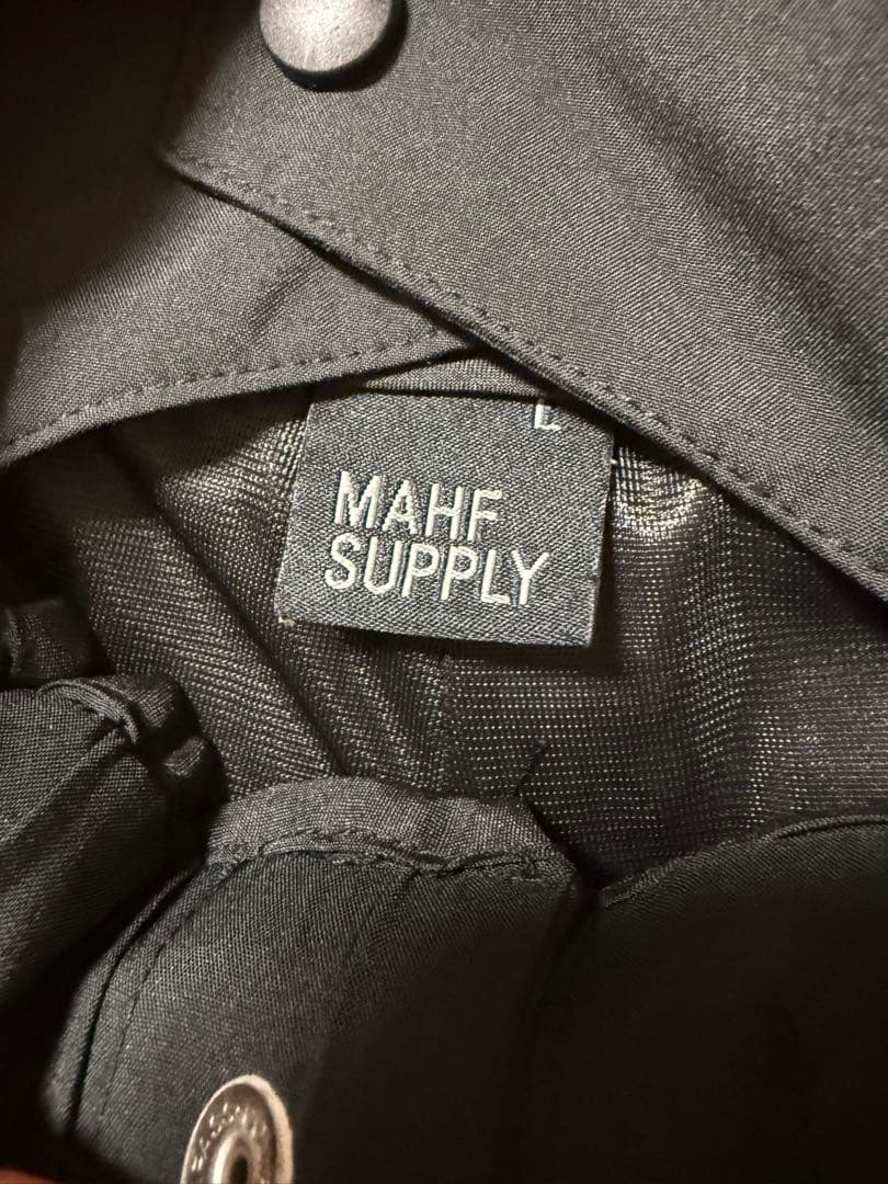 MAHF SUPPLY ウィンタースポーツ用カーゴパンツ Lサイズ ブラック