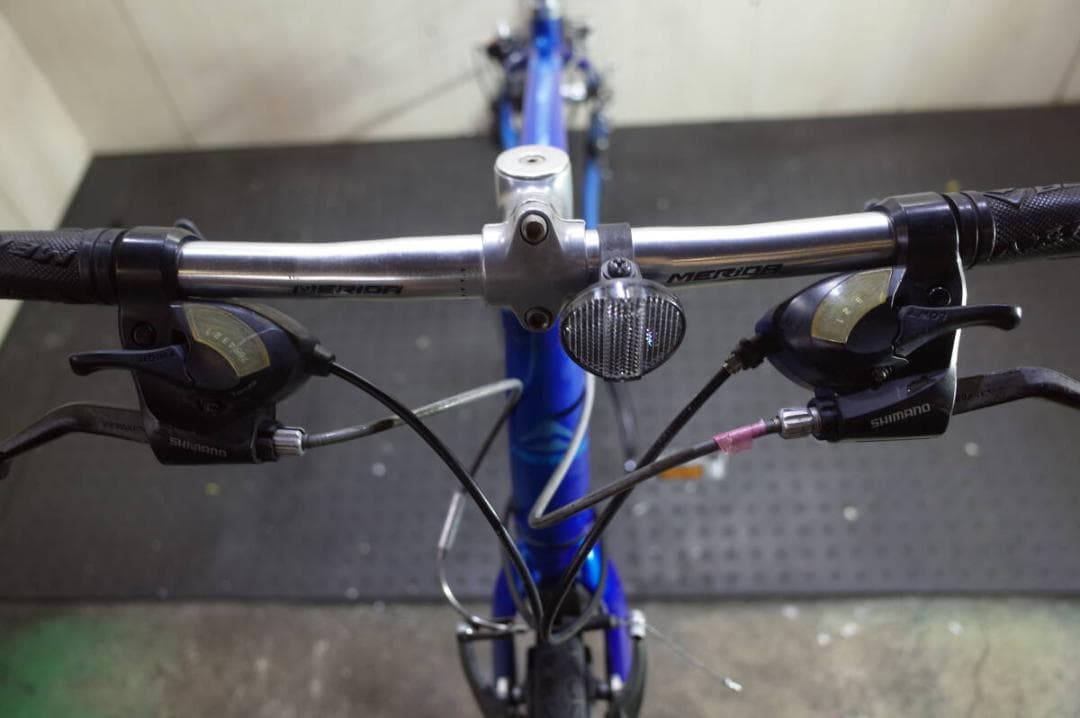 MERIDA CROSSWAY 700C アルミ 21速 460mm　青クロス