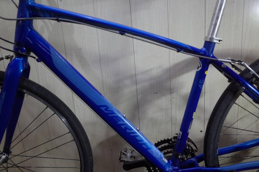 MERIDA CROSSWAY 700C アルミ 21速 460mm　青クロス