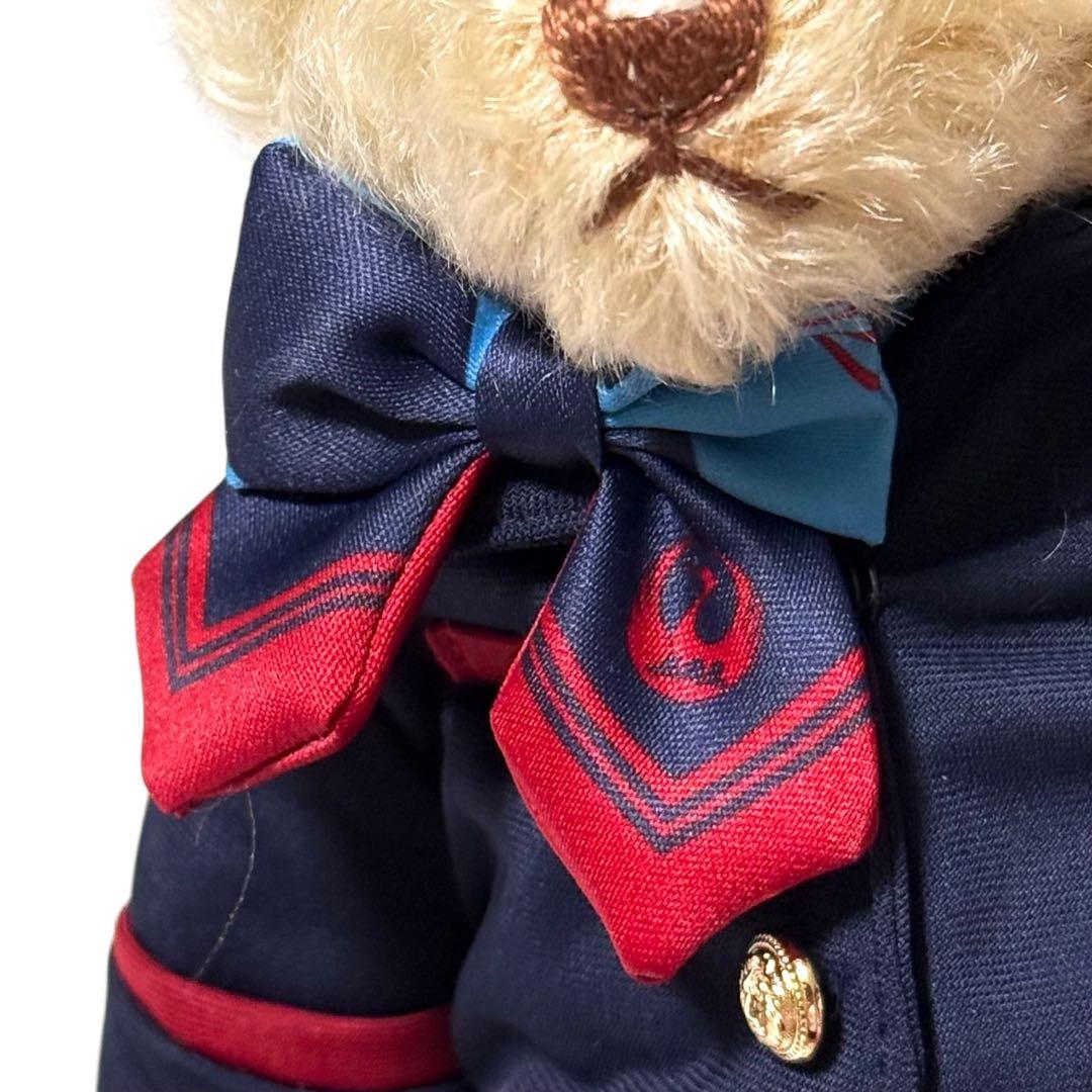 新品【1500体限定】Steiff × JAL テディベア キャビンアテンダント