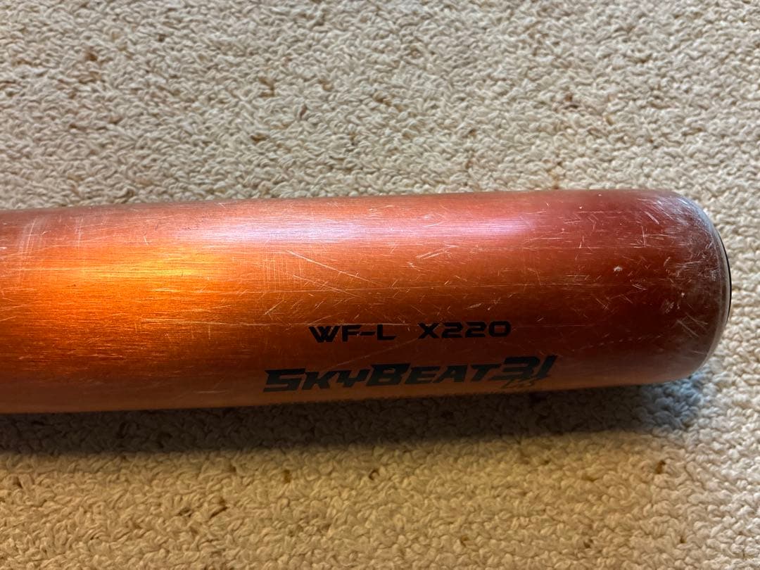 【中学硬式バット】スカイビート31K WF-L X220 84㎝ 830g平均