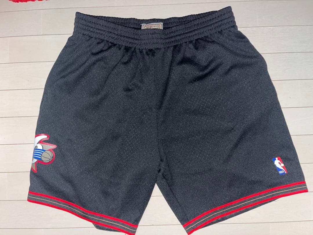 Mitchell & Ness 製　NBA フィラデルフィア76ers パンツ