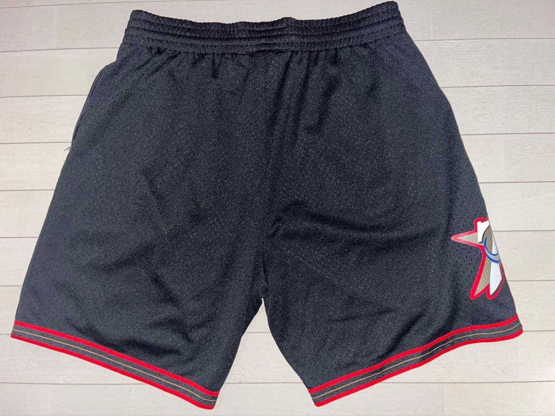 Mitchell & Ness 製　NBA フィラデルフィア76ers パンツ