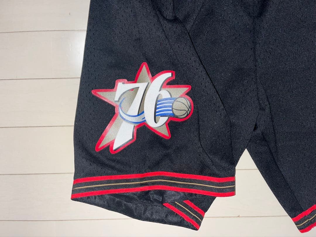 Mitchell & Ness 製　NBA フィラデルフィア76ers パンツ