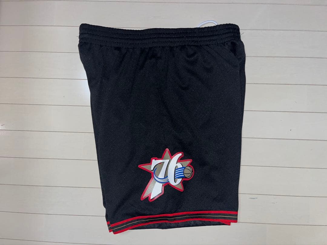 Mitchell & Ness 製　NBA フィラデルフィア76ers パンツ