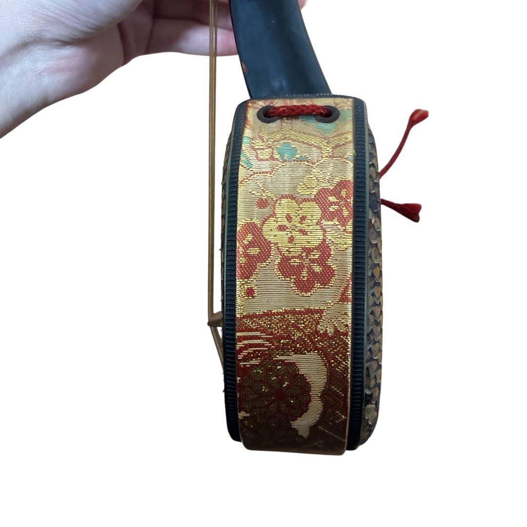 沖縄三味線 三線 本蛇皮 割れあり
