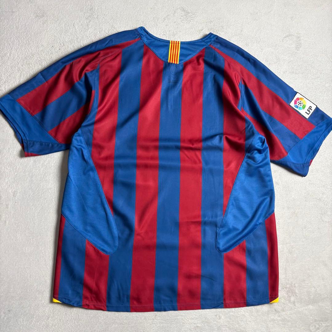 NIKE FCバルセロナ　2005-06 レプリカホームユニフォーム　ブランク
