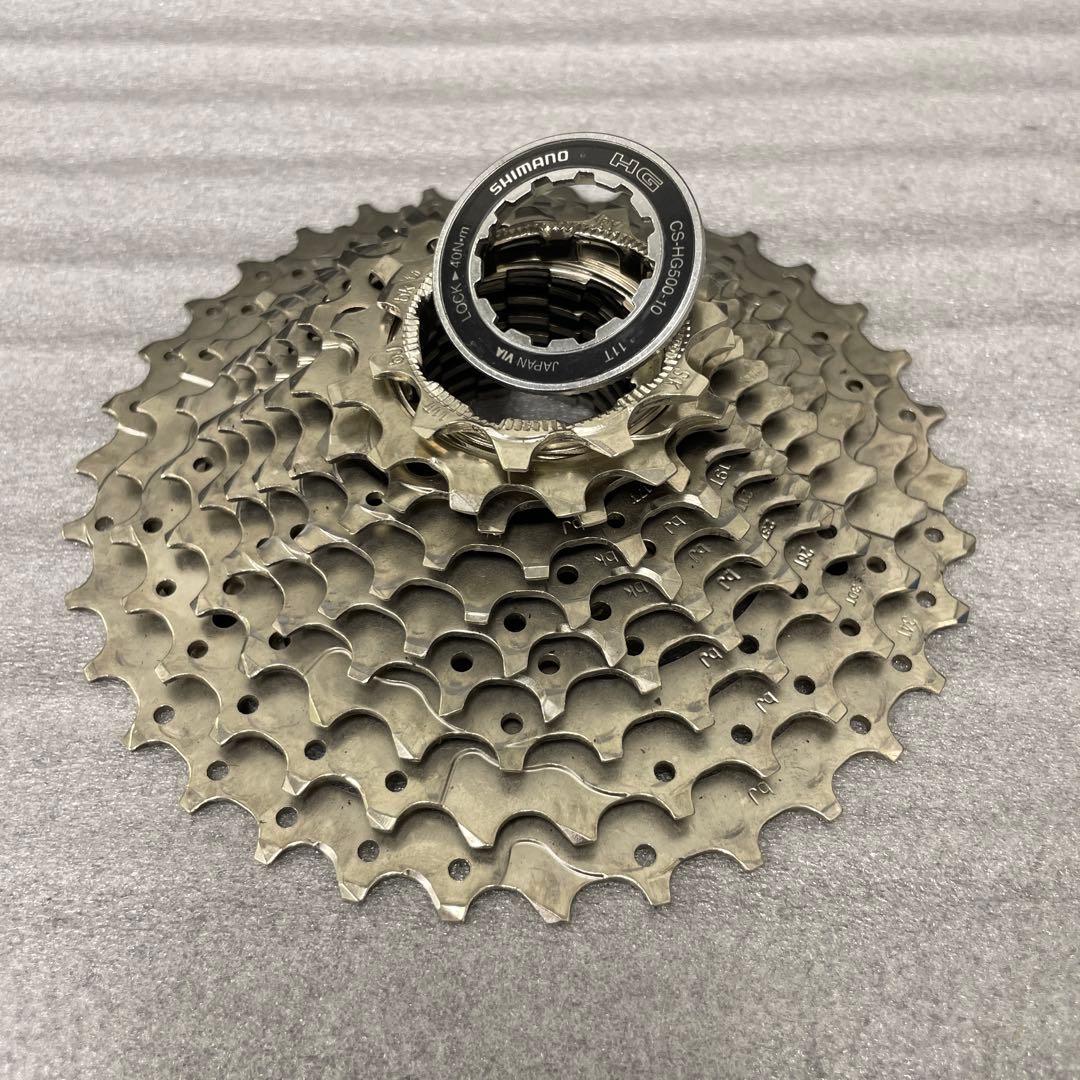 SHIMANO GRX 10s用 FD RD スプロケット クランク