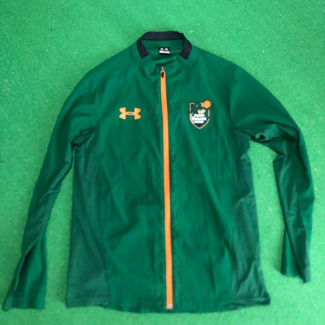青森山田高校アンダーアーマーUnderArmourサッカーフルジップジャージ上L