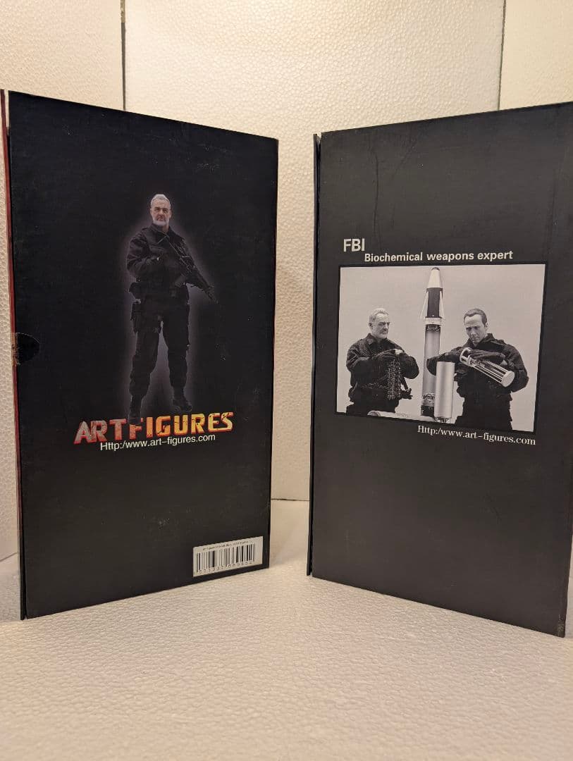 ARTFIGURES THE ROCK 2体　ニコラスケイジ　ショーンコネリー