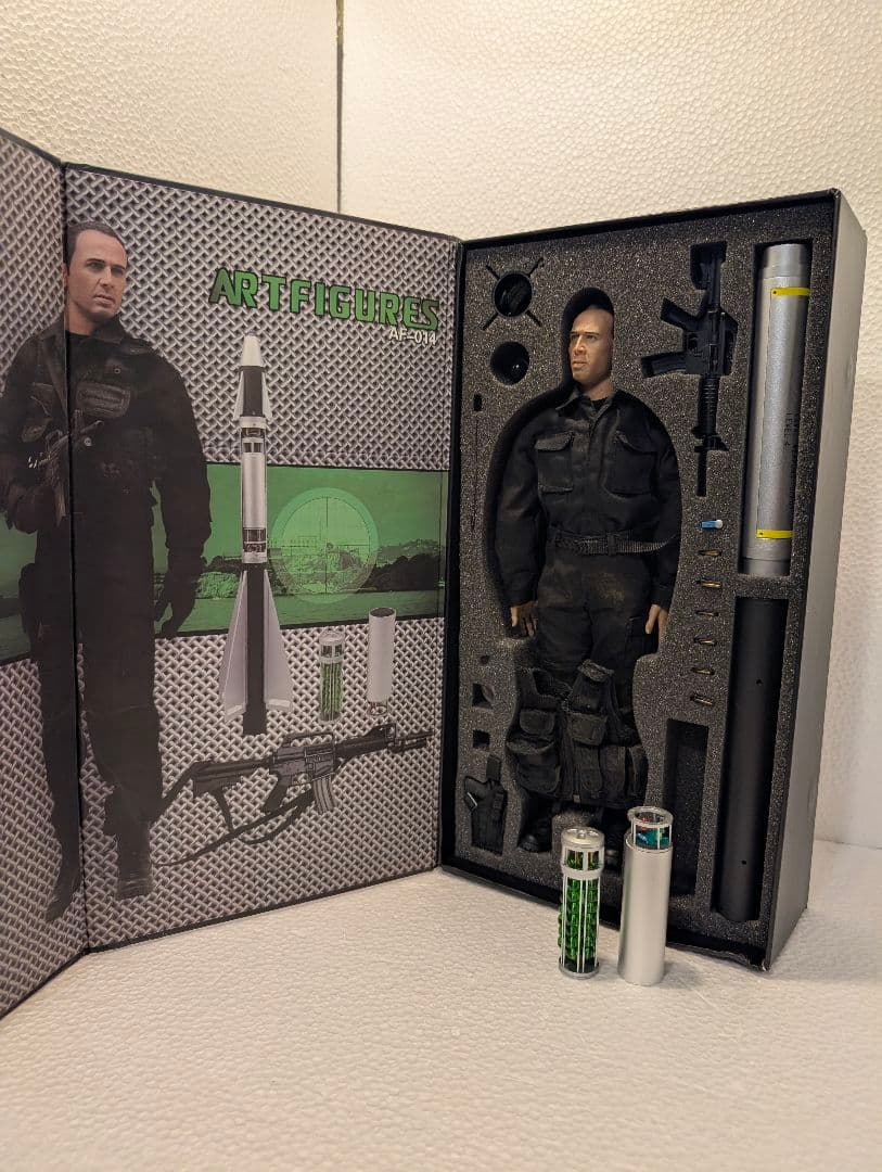 ARTFIGURES THE ROCK 2体　ニコラスケイジ　ショーンコネリー