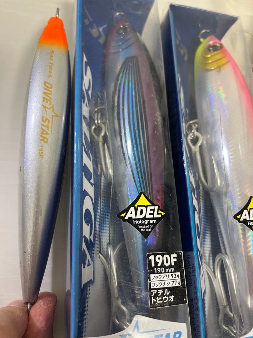 ソルティガ　青物ルアー☆激安☆早い者勝ち☆平政☆マグロ☆新品未使用あり☆釣り引退