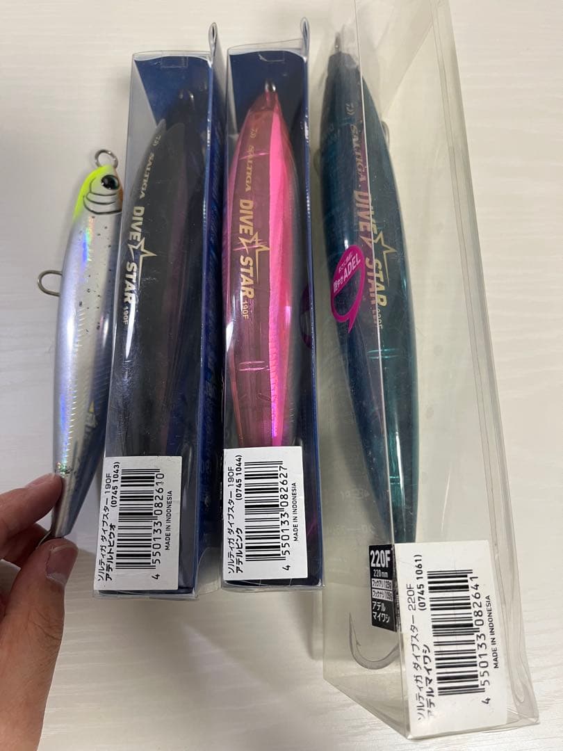 ソルティガ　青物ルアー☆激安☆早い者勝ち☆平政☆マグロ☆新品未使用あり☆釣り引退