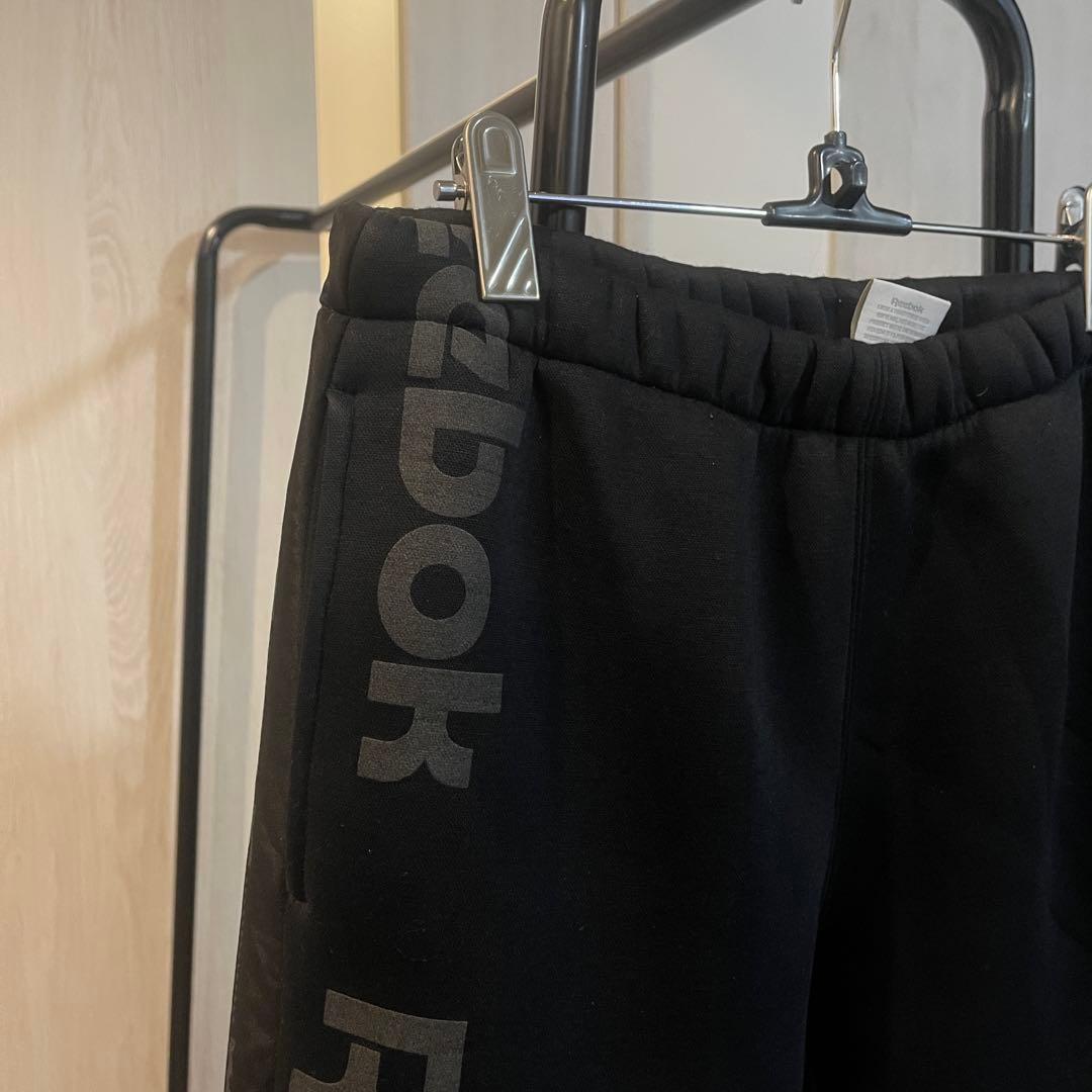 Reebok N.Hoolywood エヌハリ ジャージパンツ スウェット 黒