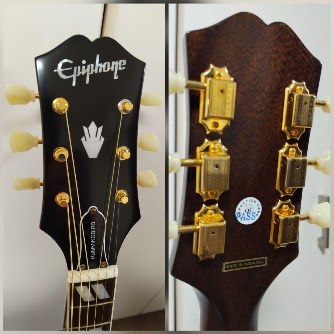 Epiphone ハミングバードマスタービルド　エピフォン　エレアコ