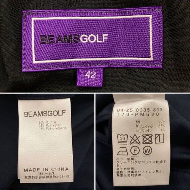 BEAMS GOLF S ストレッチ ショートパンツ