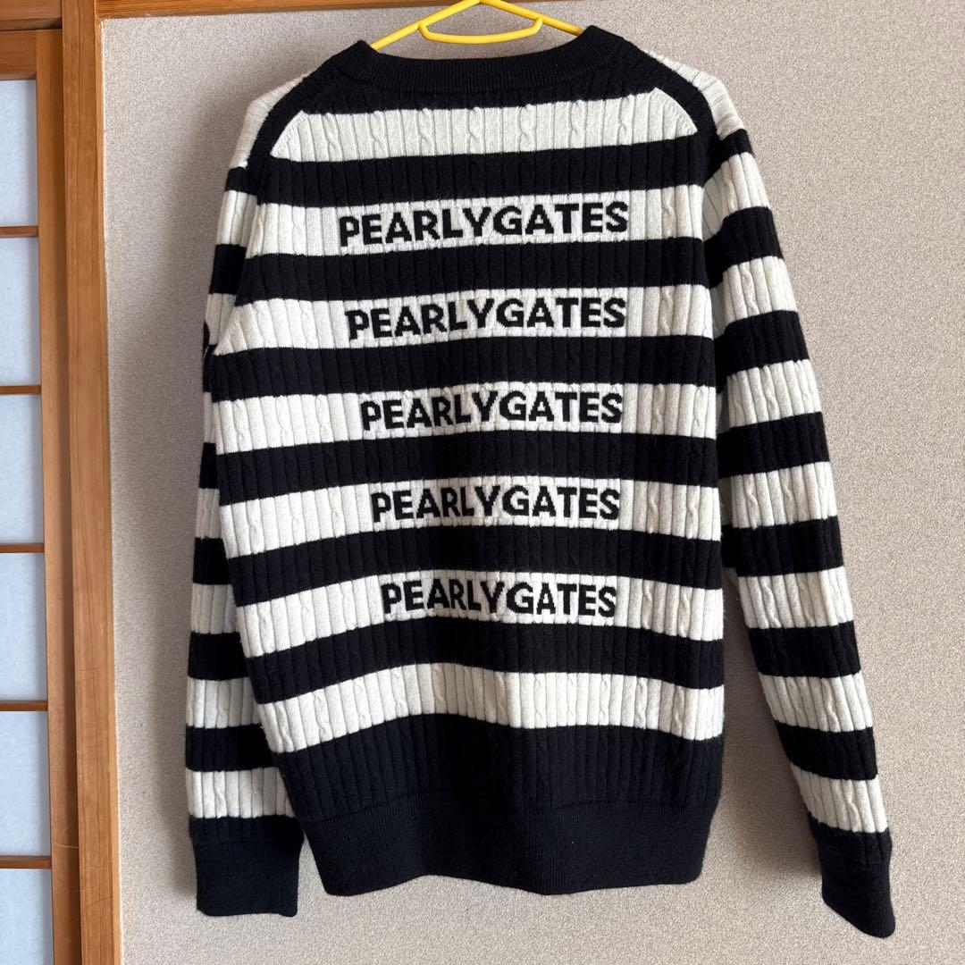 PG PEARLY GATES ボーダー セーター 6サイズ