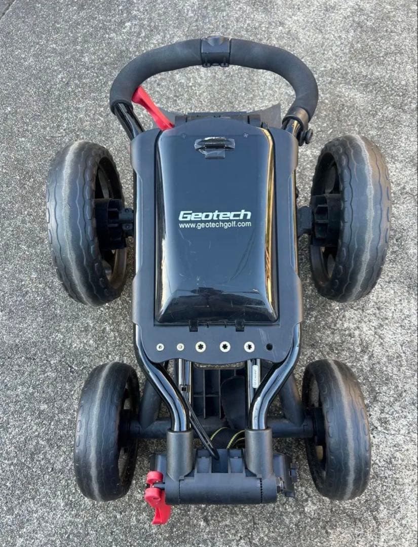 Geotech ゴルフ用手引きカート　4輪ゴルフカート