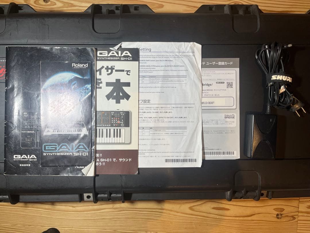 教本付き Roland GAIA SH-01ローランドシンセサイザー 37鍵