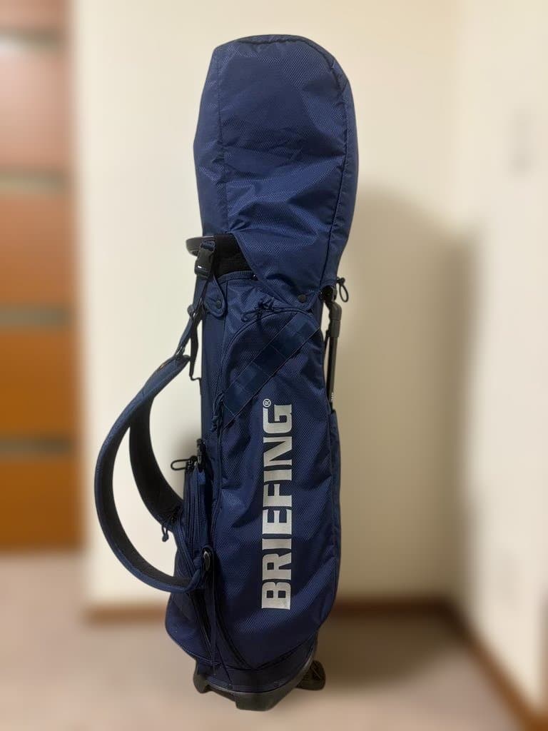 HY BRIEFING GOLF CR-7 キャディバッグ ネイビー
